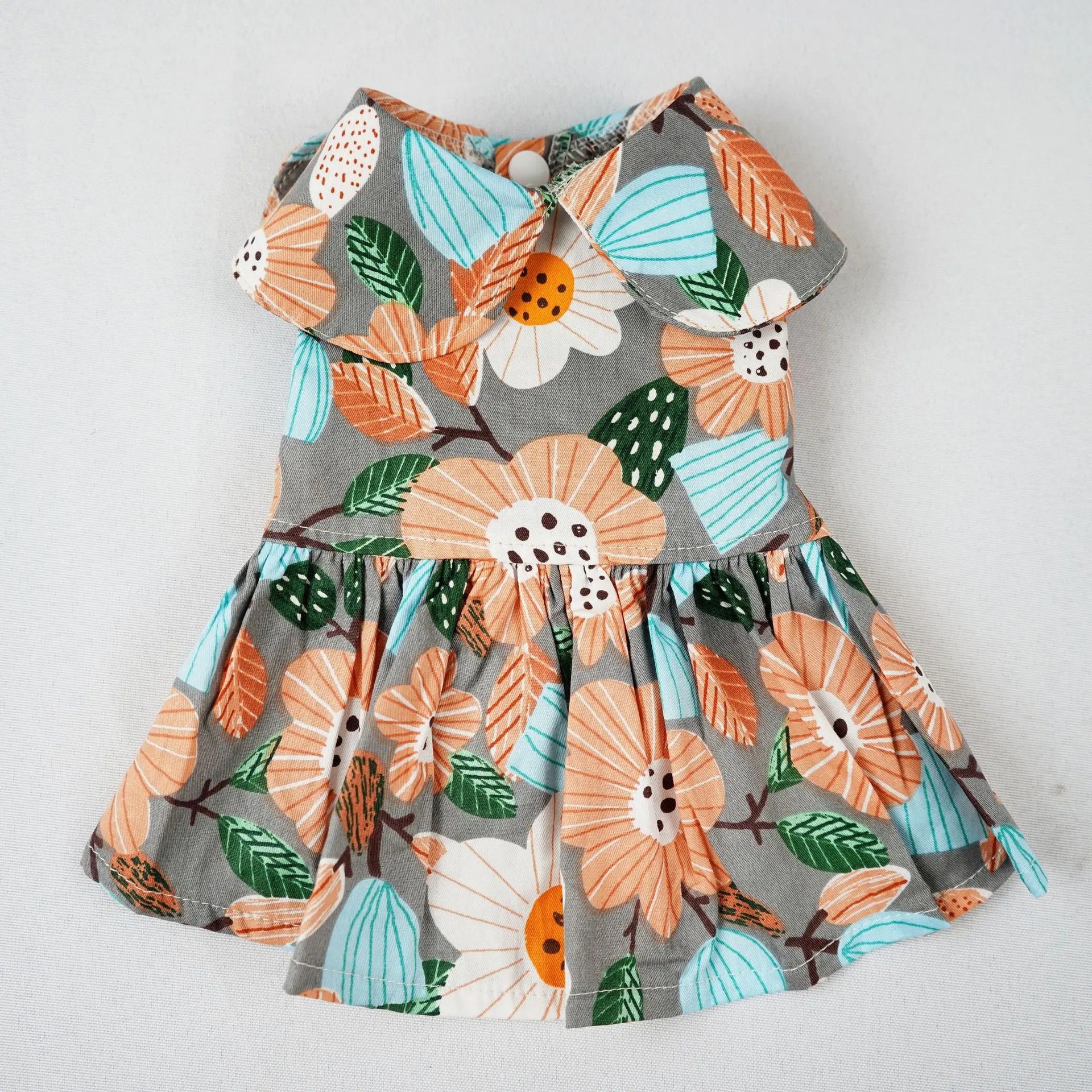 

Pet Cat Clothes for Small Dogs Dresses Floral Princess Dress Spring Summer Skirt Chihuahua Pug Yorkie Clothing Puppy Cat Supplie