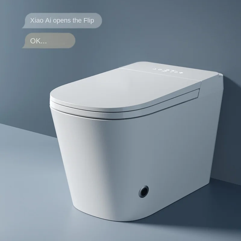 

Automatic Intelligent Toilet Integrated Waterless Pressure Limit Instant Voice Siphon Toilet