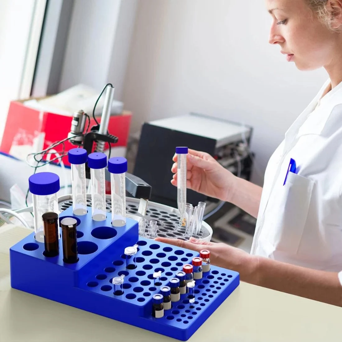 Многофункциональная Пробирка для пробирок 0 2/0 5/1 5/2/5/10/15/50 мл