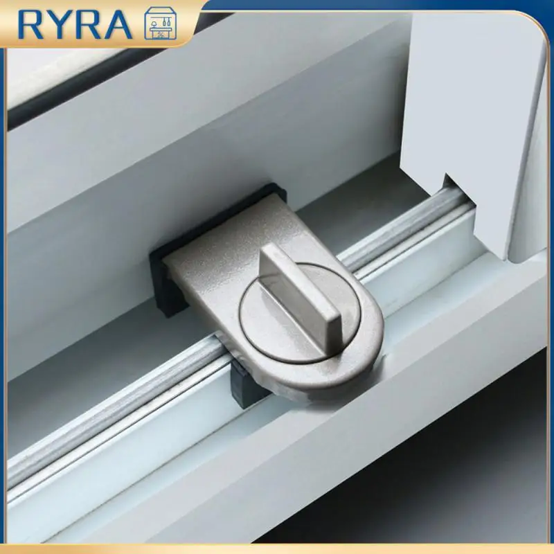 

Aluminum Alloy Sliding Door And Window Safety Lock Adjustable Security Door Locks Anti-theft Protection Lock Home Safety Latches