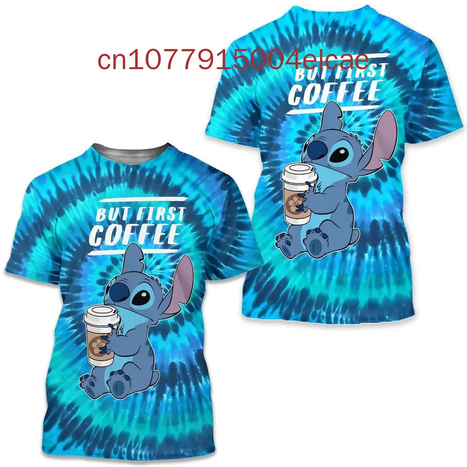 Персонализированная Ститч Ohana значит семья Lilo &amp Stitch 3D футболка