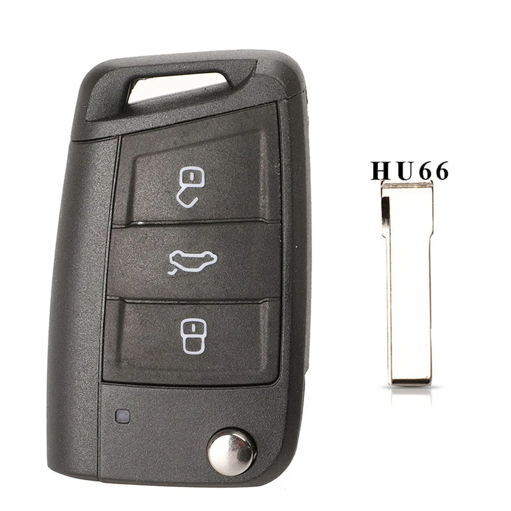 

Чехол Для Ключа Jingyuqin Для Golf 7 Sportsvan GTI MK7 Skoda Octavia A7 Seat - Складной Сменный Корпус-аксессуар