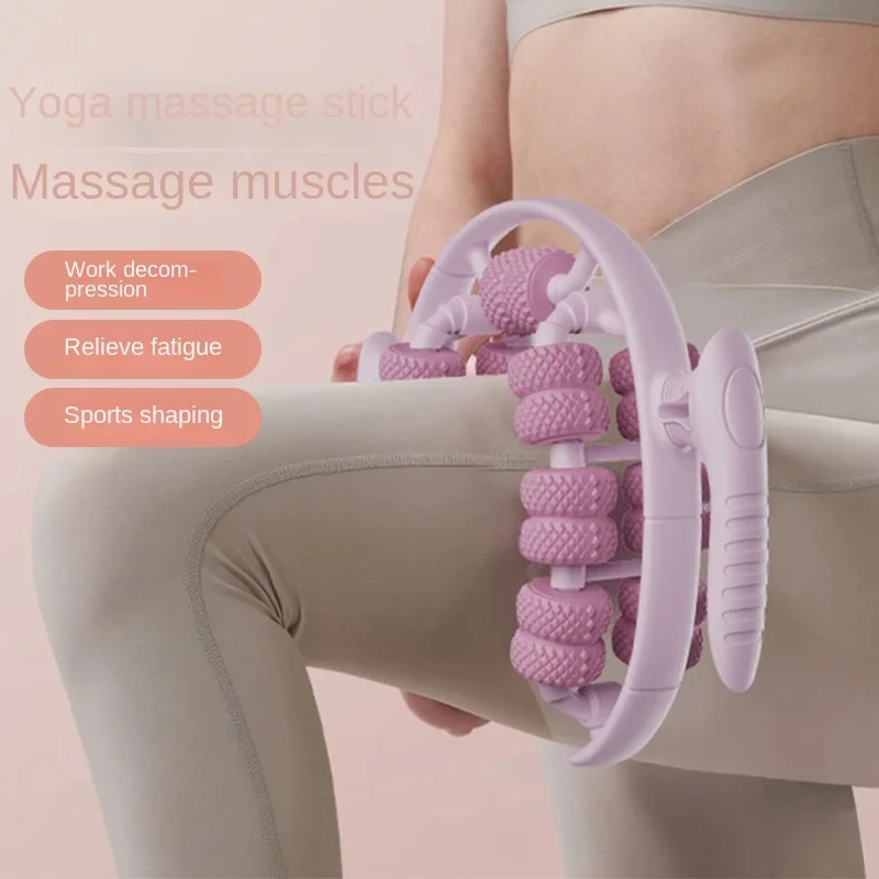 Лидер продаж новейший 26-колесный кольцевой зажим для ног массажер