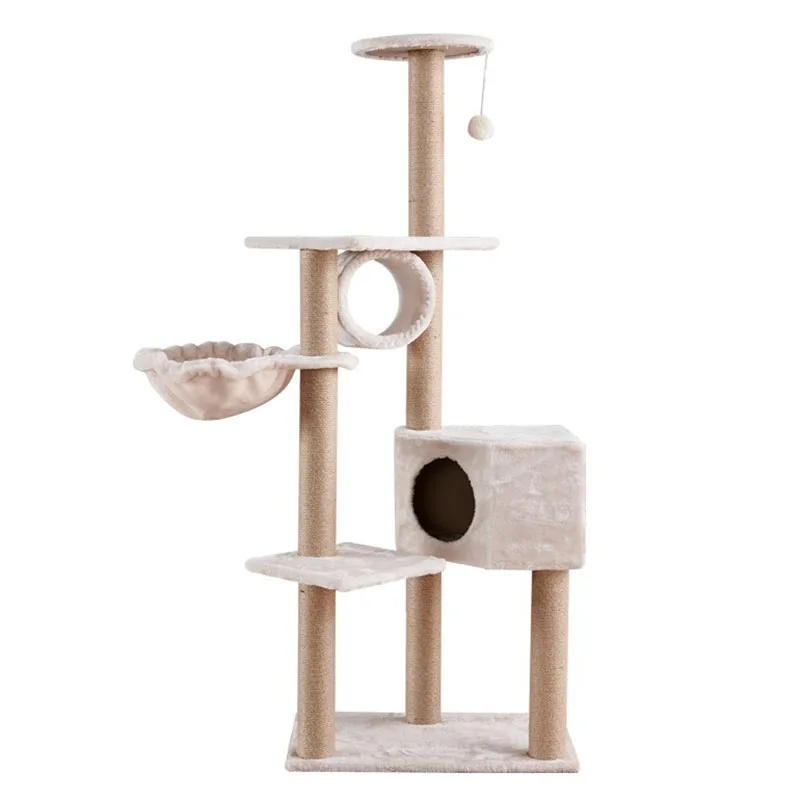 

Japanese Cat Tree Tower for Large Cats, Big House, Scraper Scratching Post, Hammock, Furniture, Xl