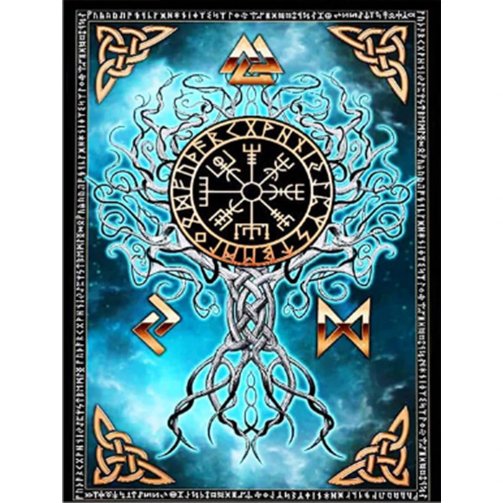 

YI яркая полная картина, пейзаж, мозаика, абстрактная рукоделие, творческие хобби, домашний декор