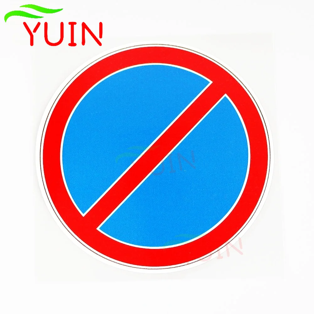 

Personalized Car Sticker Warning Signs Prohibited Decals PVC Decorative Motorcycle Parts Waterproof and Sunscreen Decal 13*13cm