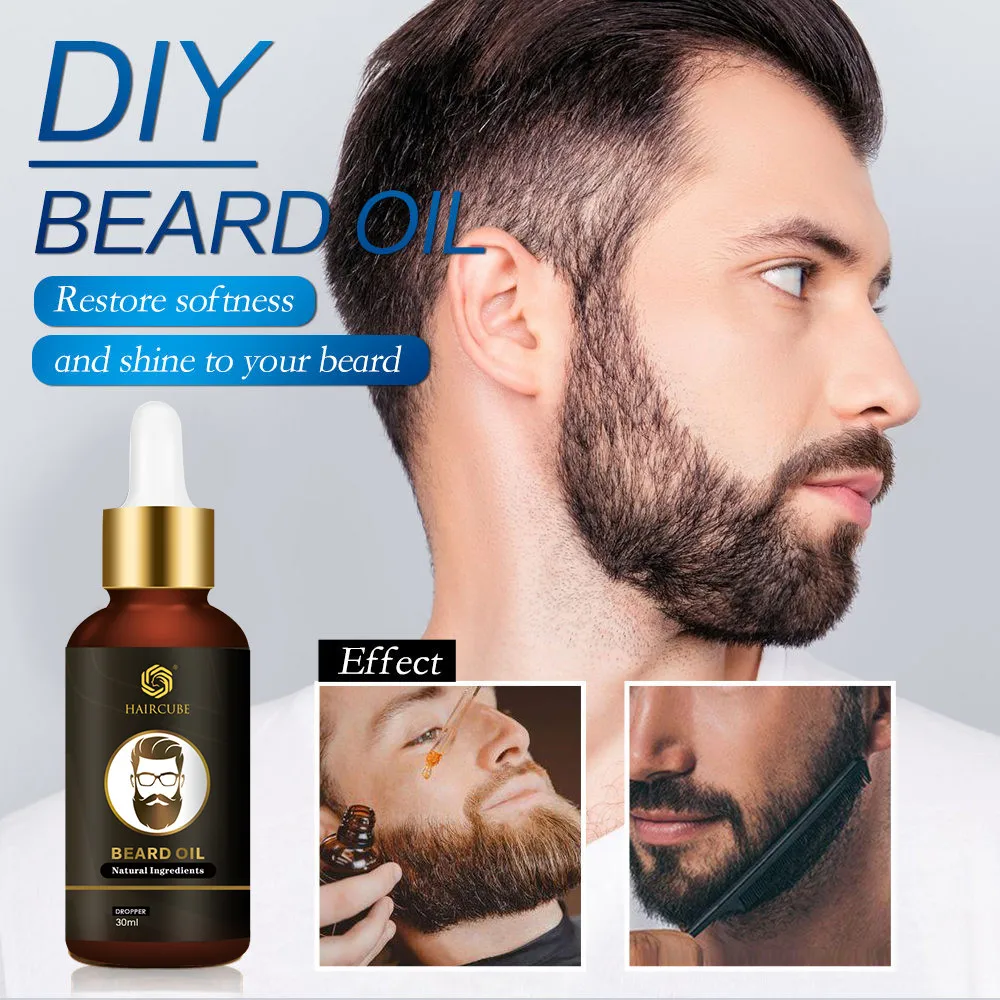 100% Natural Beard Growth Oil Beard Growth Essential Oil Hair Loss Products For Men Beard Care Hair Growth Nourishing Beard Care