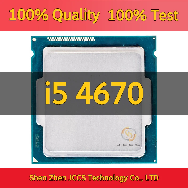 

Бывший в употреблении процессор Core i5 4670 3,4 ГГц 6 Мб разъем LGA 1150 четырехъядерный процессор SR14D