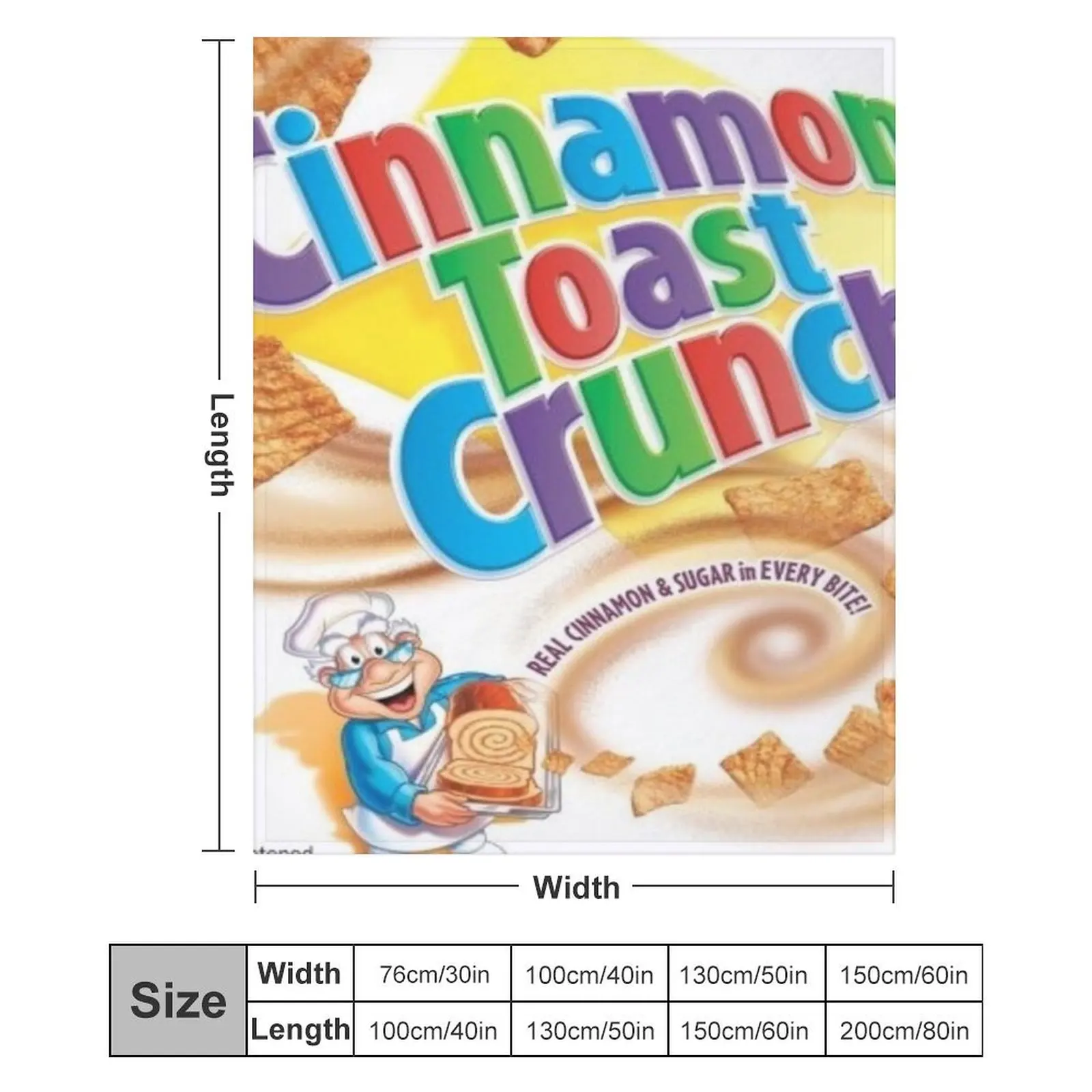 Одеяло для тостов с корицей многофункциональные декоративные одеяла