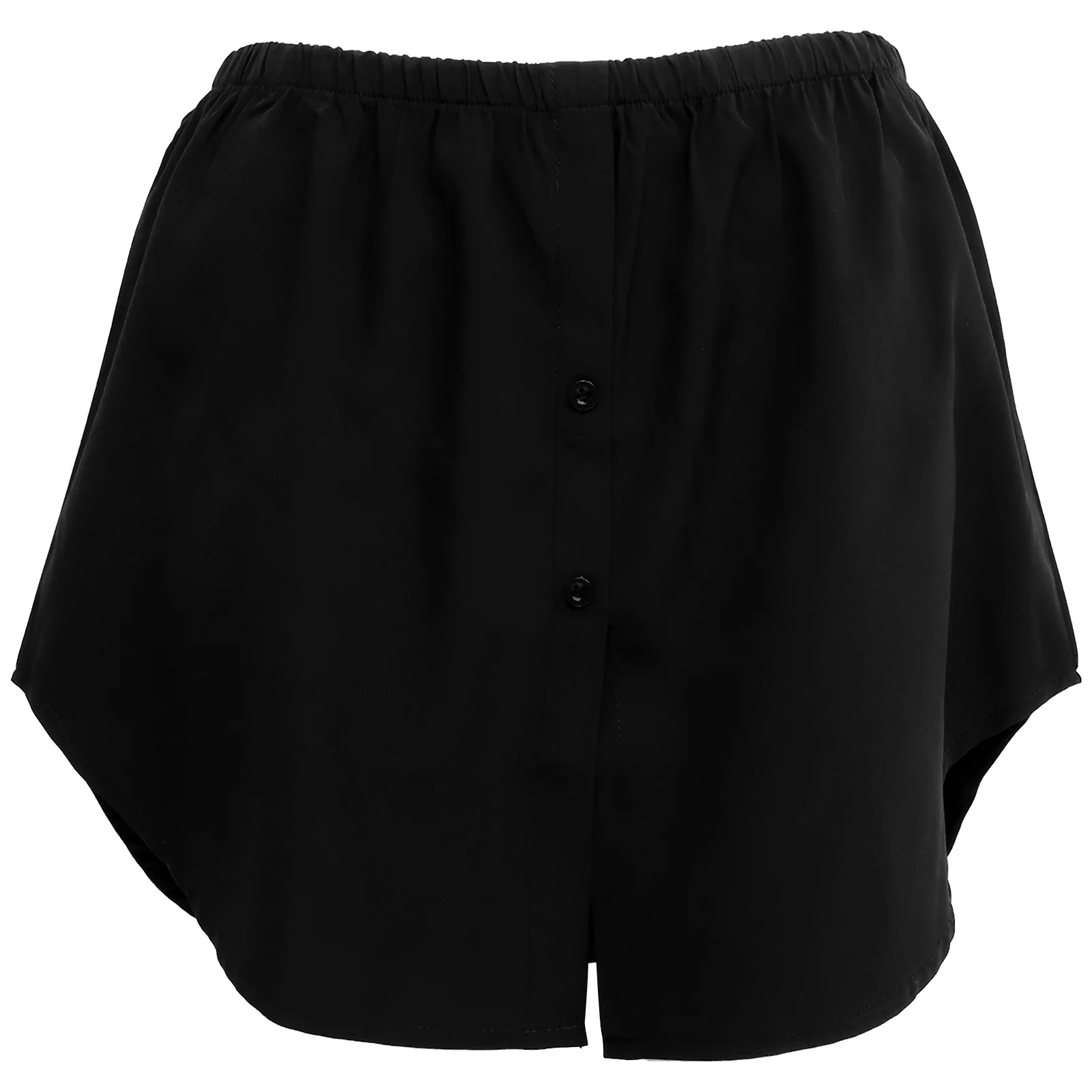 

False Bottoming Hem Shirt Extender Women Layering Half Length Skirts Extenders Dress