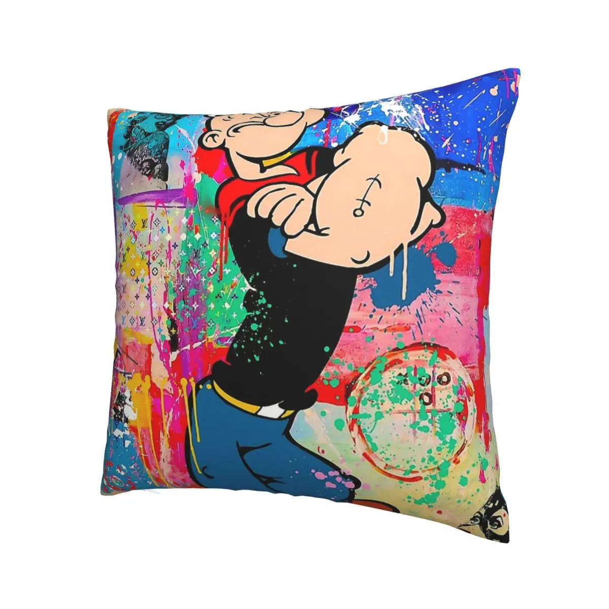 Hello Classic чехол для подушки из полиэстера Popeye наволочка с изображением моряка