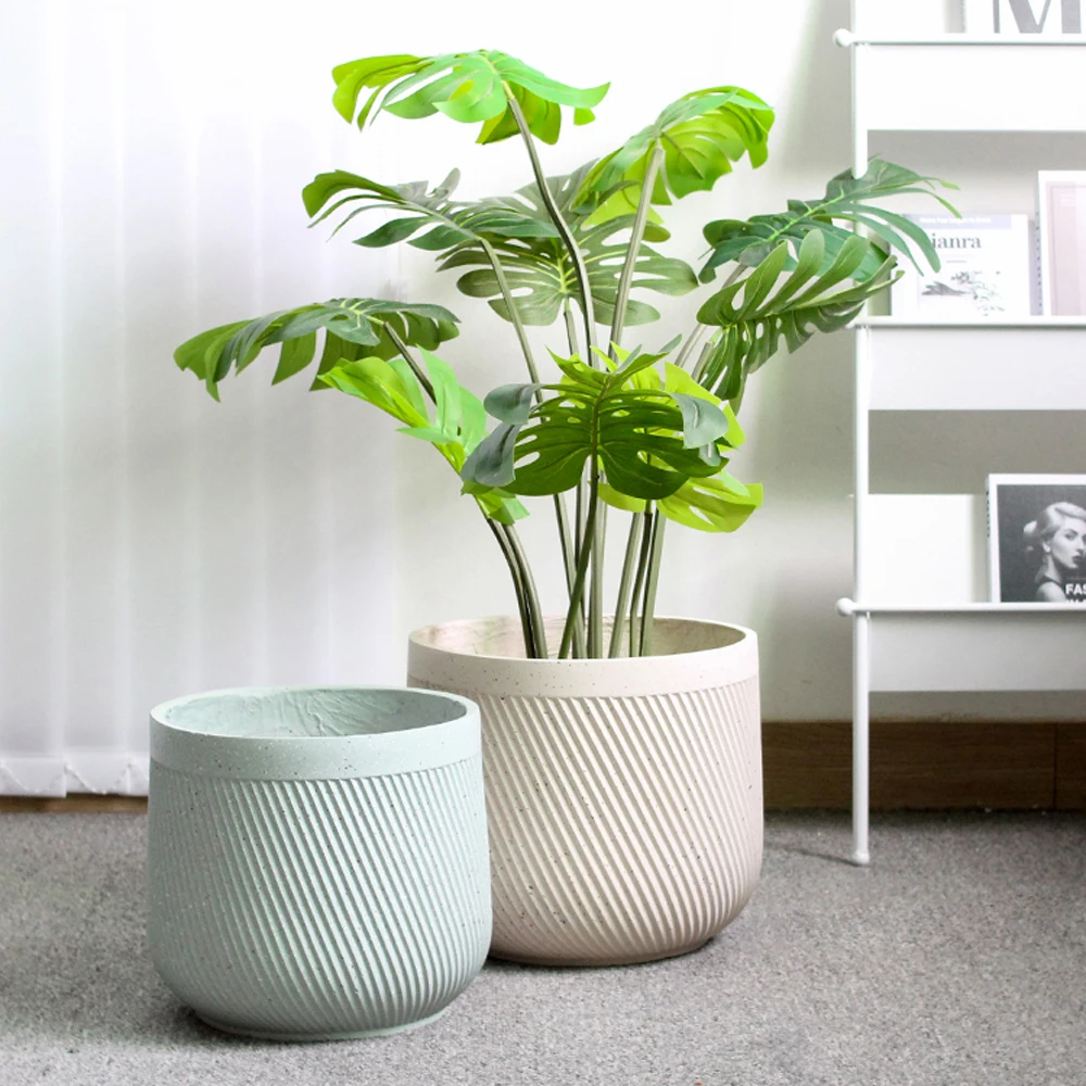 Силиконовая форма для большого бетонного цветочного горшка цементного завода