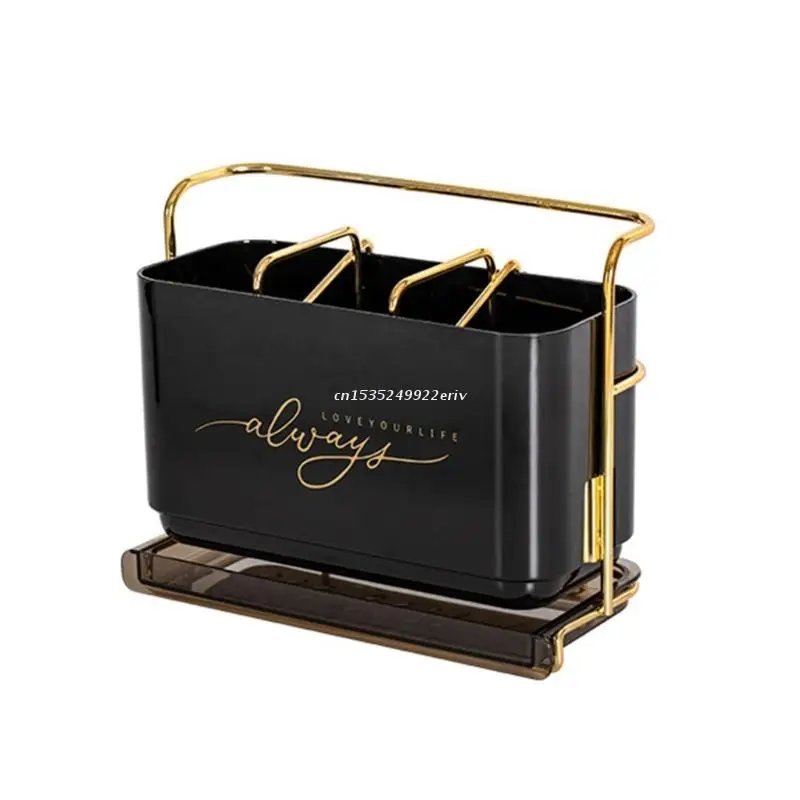 

Chopsticks Tube Kitchen Tableware Rack Knife Rack Integrated Cutlery Shelf