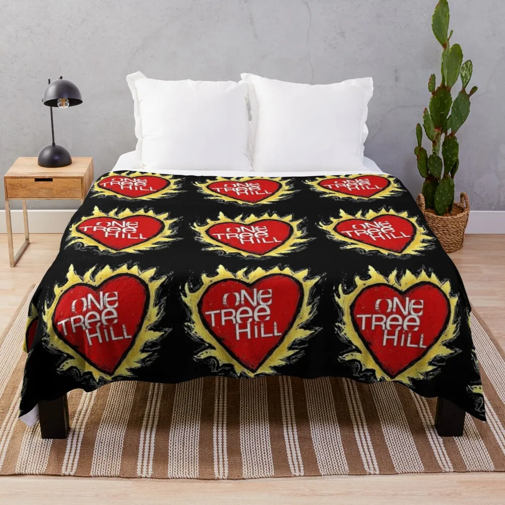 

One Tree Hill heart Throw Blanket giant sofa knit blanket