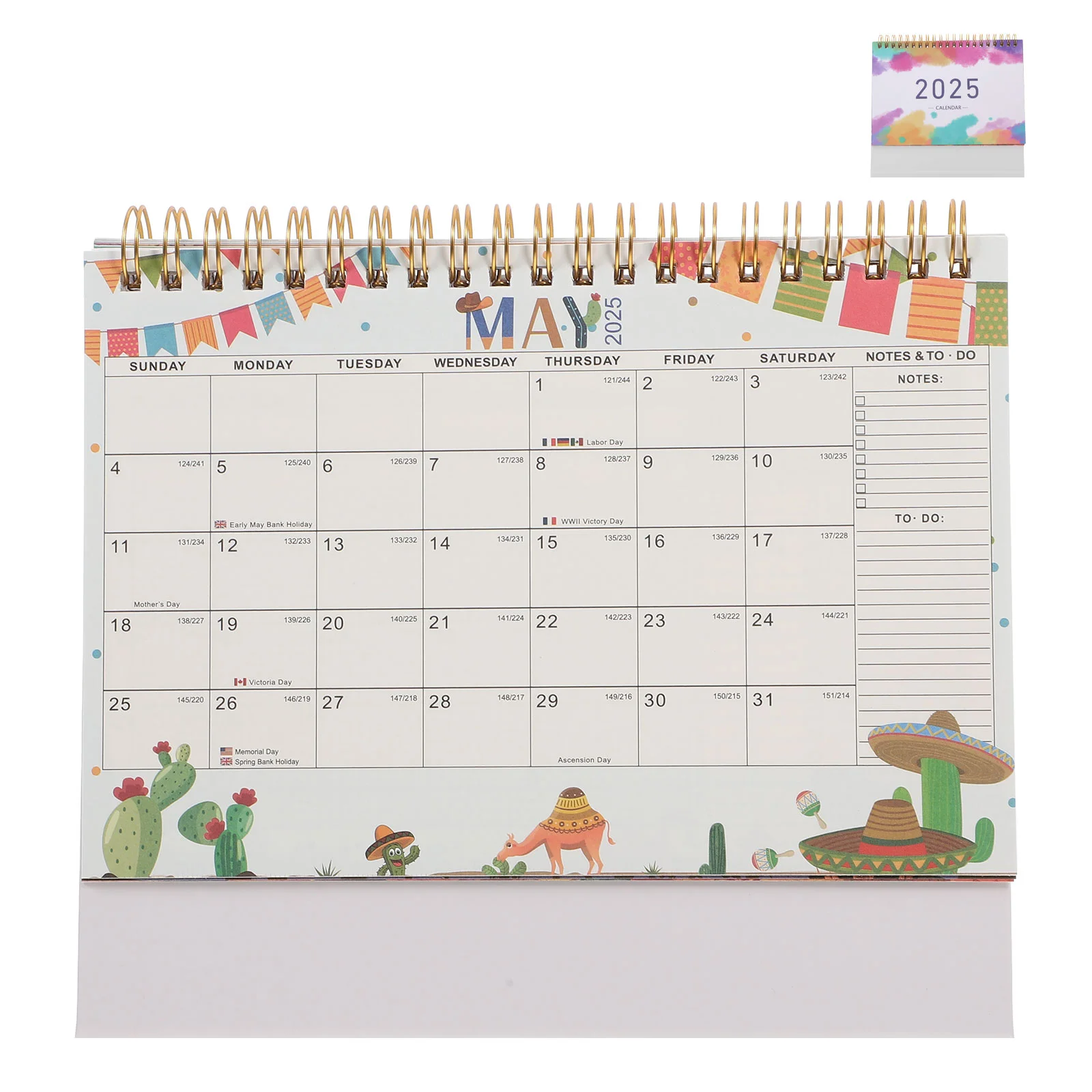 Календарь для рабочего стола 2025 календарь с откидной крышкой маленький