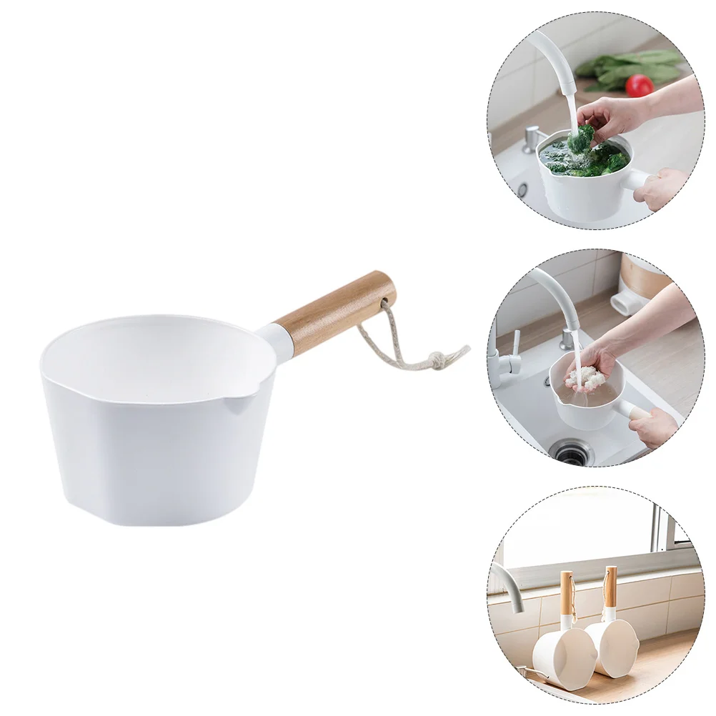 

Ladle Water Scoop Bath Bucket Spoon Dipper Cup Kitchen Handlewashing Bathroom Shampoo Bathing Showercookinghair Spoons Large