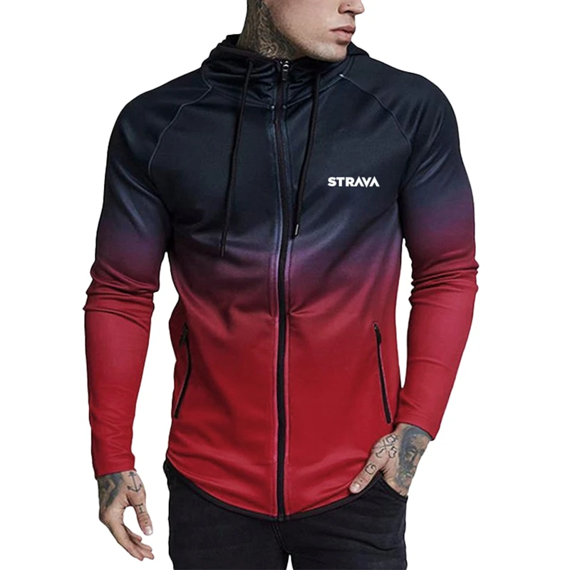 

Spring Mtb Strava Cycling Jacket Men's Casual Motorcycle Coats Outdoor Sports Mountain Bicycle Windproof Road Downhill Clothing