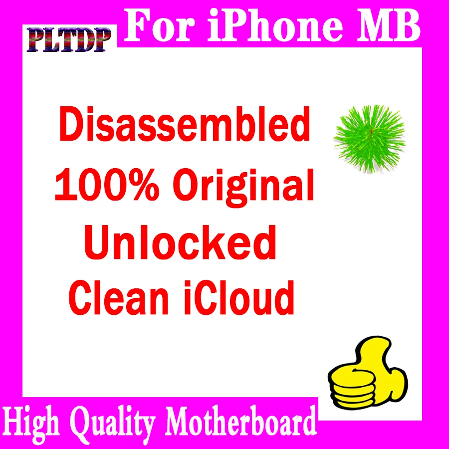 100% оригинальная материнская плата для iPhone 12 основная логическая Pro Max с/без Face ID