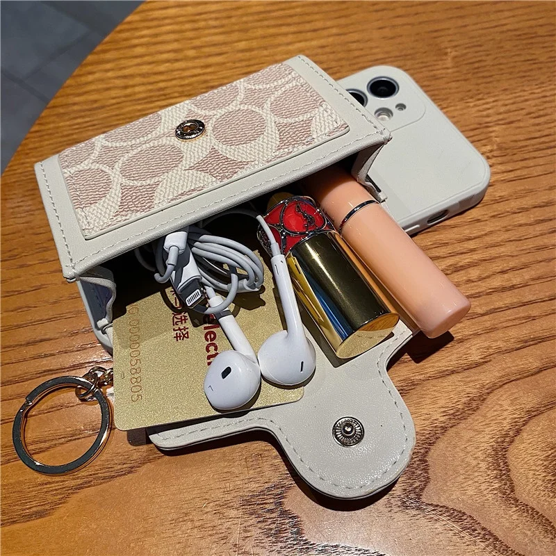 Кожаный кошелек для монет чехол телефона с отделением карт Huawei Y5 Y6 Y5P Y6P Y7 Y7A Y7P Y8P Y9A