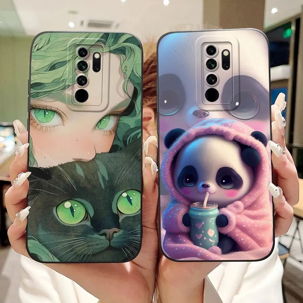 Фото Роскошный чехол для телефона с пандой для Xiaomi Redmi Note 8 Pro, противоударный защитный чехол для Redmi Note 8 Note 8 Pro, противоударный чехол №3