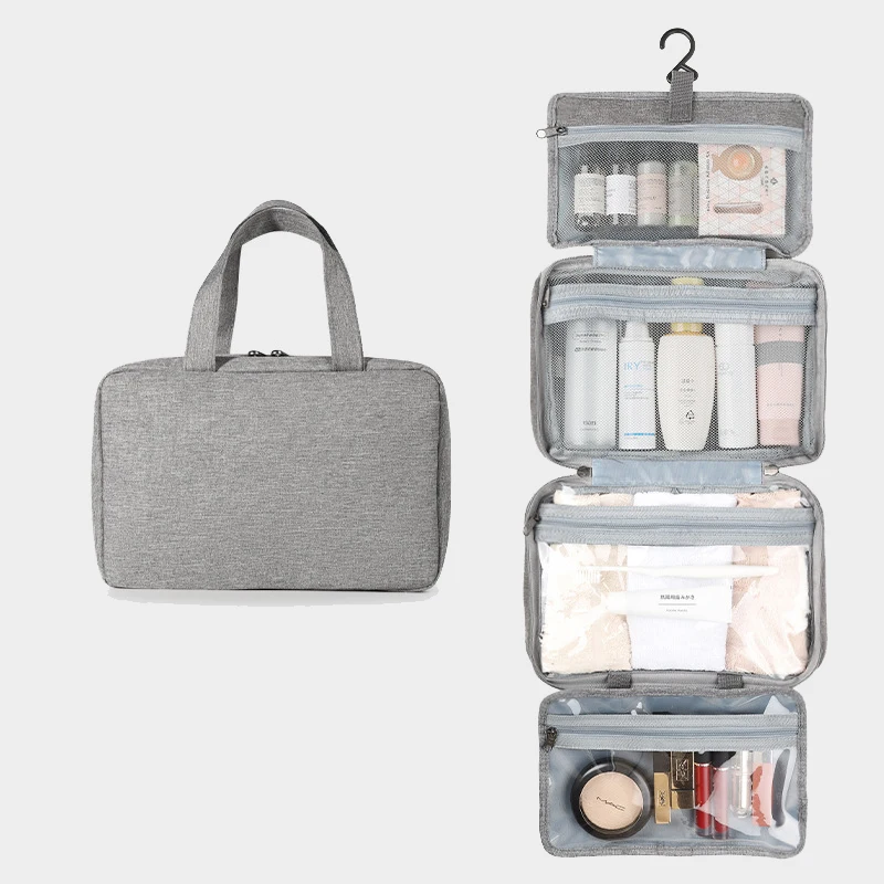 

women toiletry bag travel hanging bags waterproof fabric big capacity
