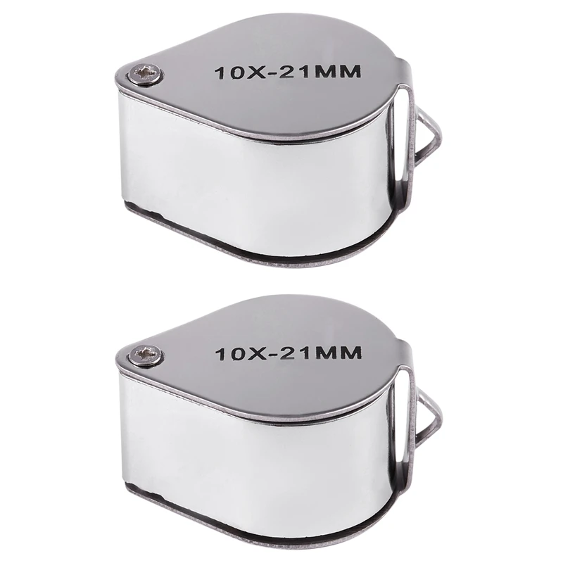 

2X Jewellers Jewelry Loupe Magnifier Eye Magnifying Glass 10X 21Mm