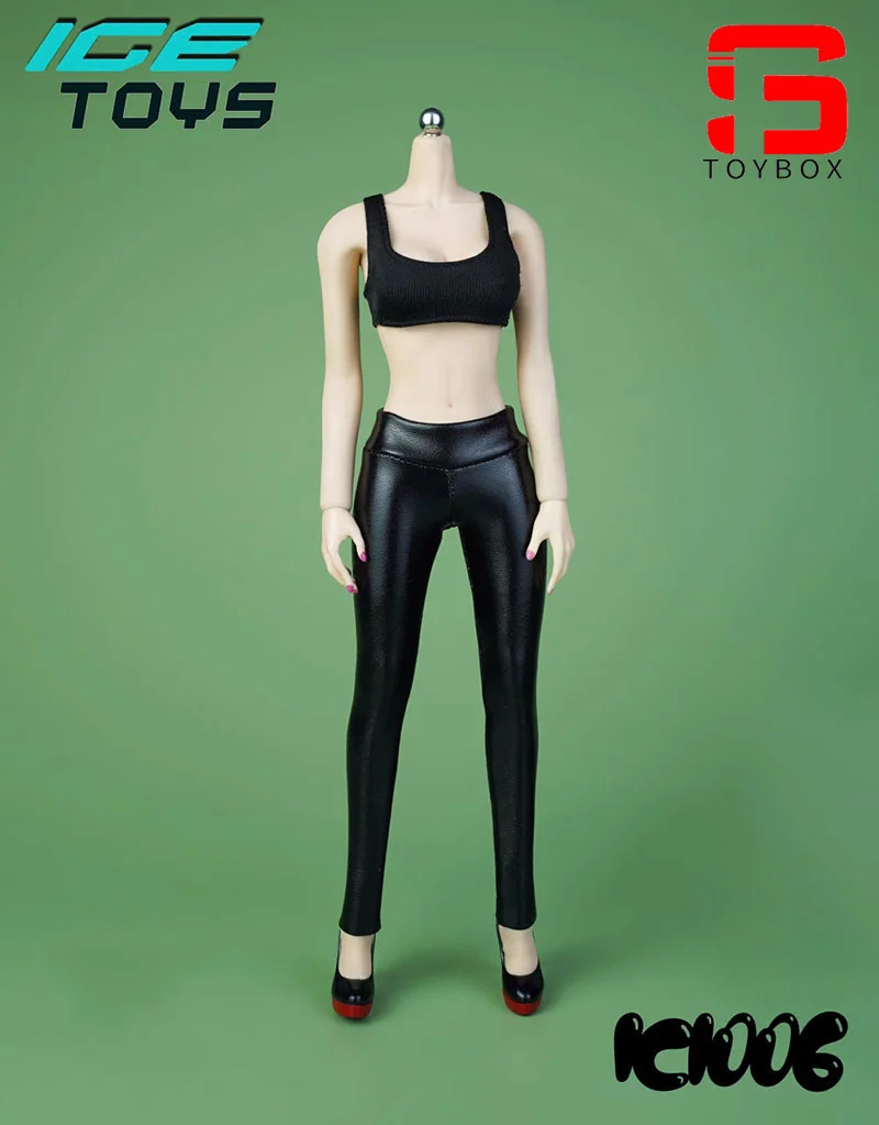 Модель женской одежды модель стрейчевая кожаная 12 дюймов