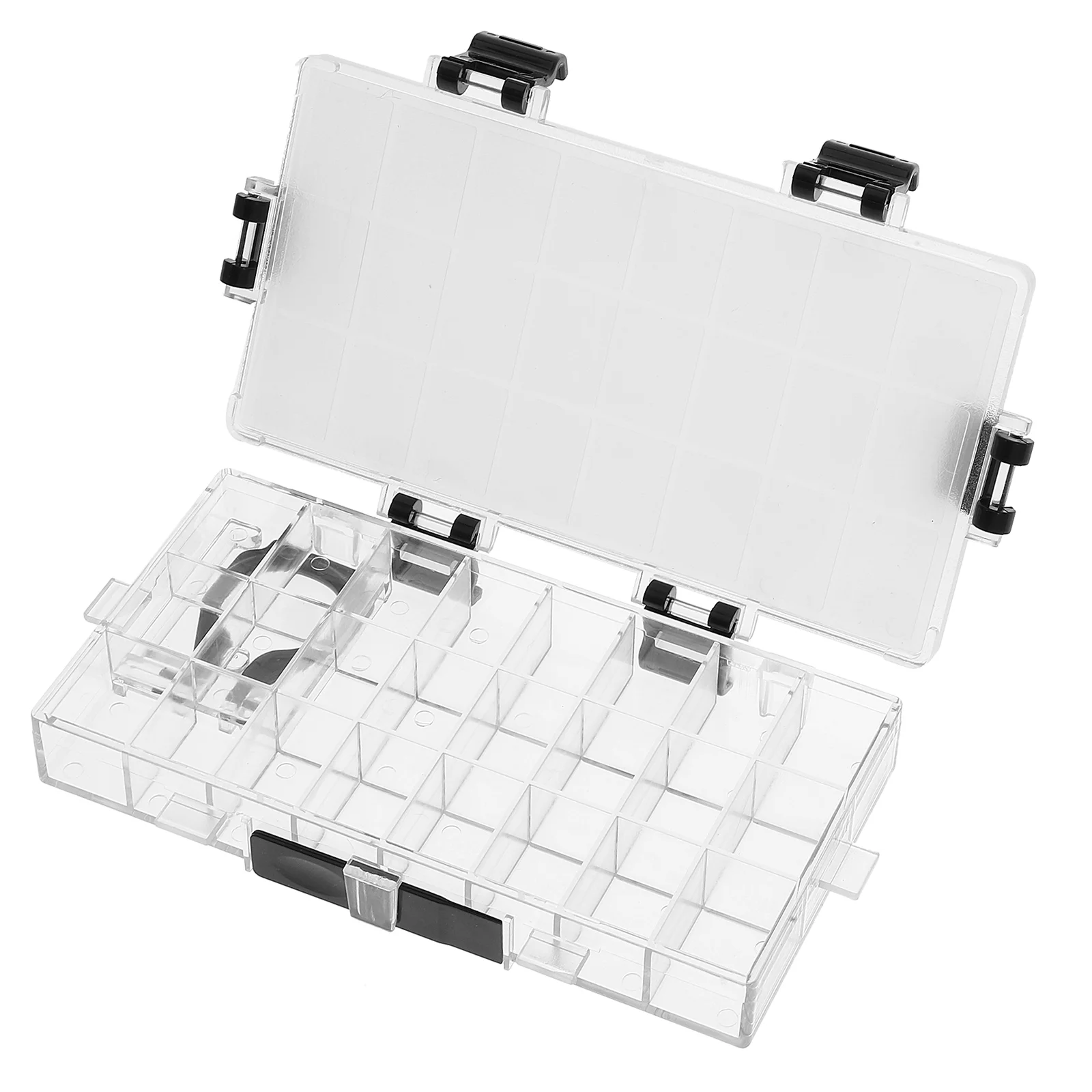 

1 шт. коробка с отсеком прозрачная коробка для акварели отсек для пигмента коробка для хранения для самостоятельного хранения