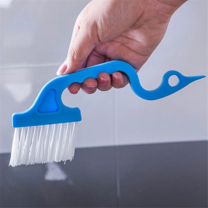 

Creative Hand-Held Door And Window Gap Brush Kitchen And Bathroom Groove Cleaning Brush Air Conditioner Outlet Wind Louver Brush