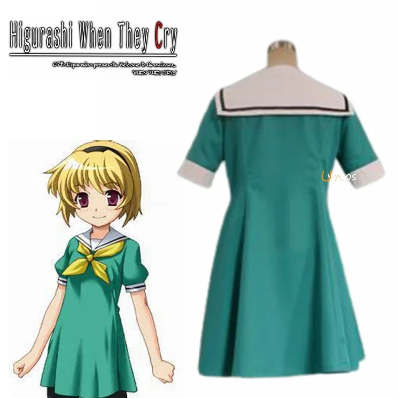 2021 аниме хигураси когда они плачут Ходжо Сато милая Матросская Униформа на заказ