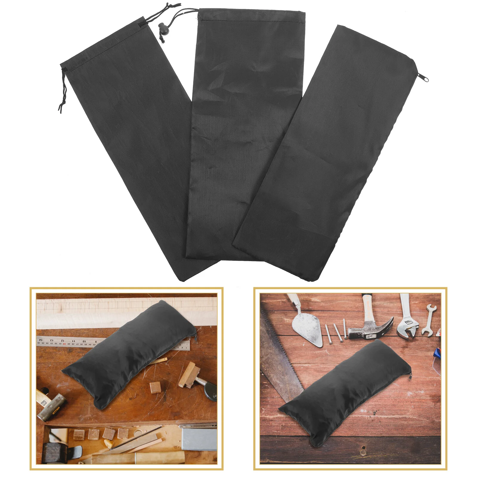 

BBQ Storage Bag Zip Organizer Outdoor Supply Drawstring Tool Holders Travel Bag Organizer Pouches Organizing Cloth Zipper Bags