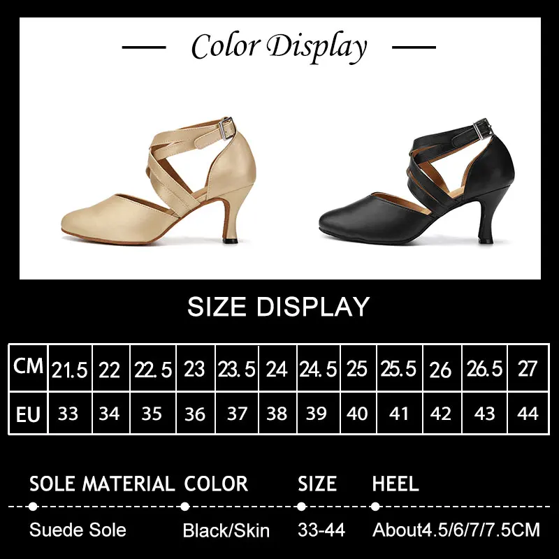 SWDZM Women's Dancing Shoes woman 2022 Ballroom dance shoes high heels for women modern/tango dance shoes Genuine Leather