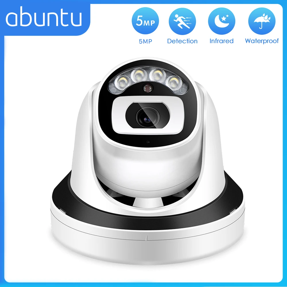 

5MP IP Camera Indoor 3MP H.265 POE Camera ONVIF Two Ways Audio 2MP AI Human Motion Detection CCTV Security Camera Surveillance