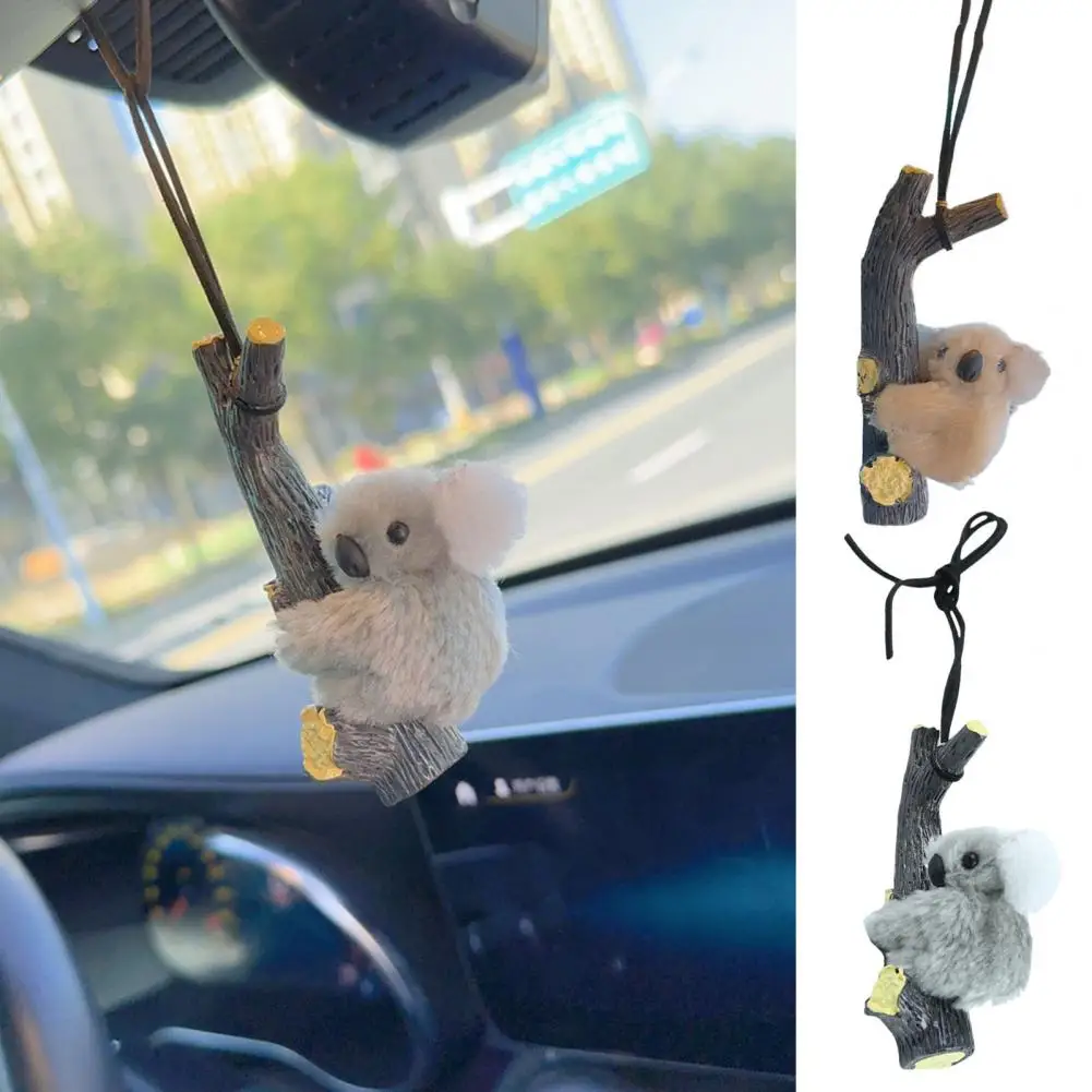 Подвеска для зеркала заднего вида Koala милая фигурка коалы на шнурке легко вешать
