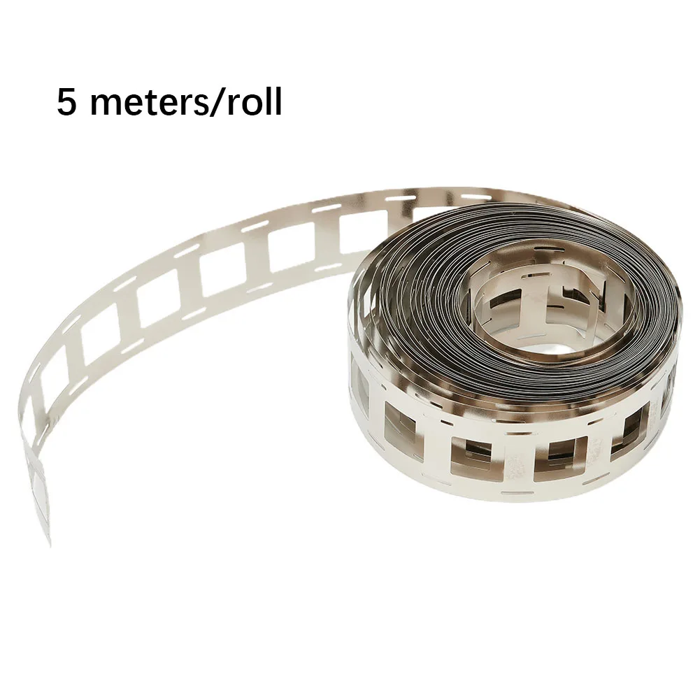 

For 18-650 Pure Nickel Strip Holder Li-ion Battery Nickel Strip Nickel-plated Steel Plate Belt Silver Tape 0.12mm