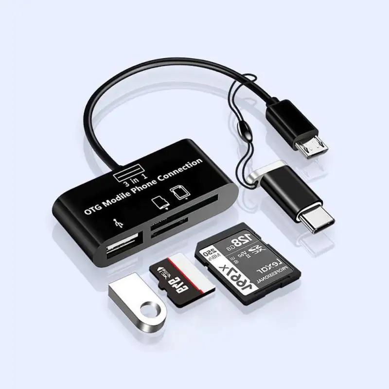 

2 в 1, устройство для чтения карт Micro SD/TF