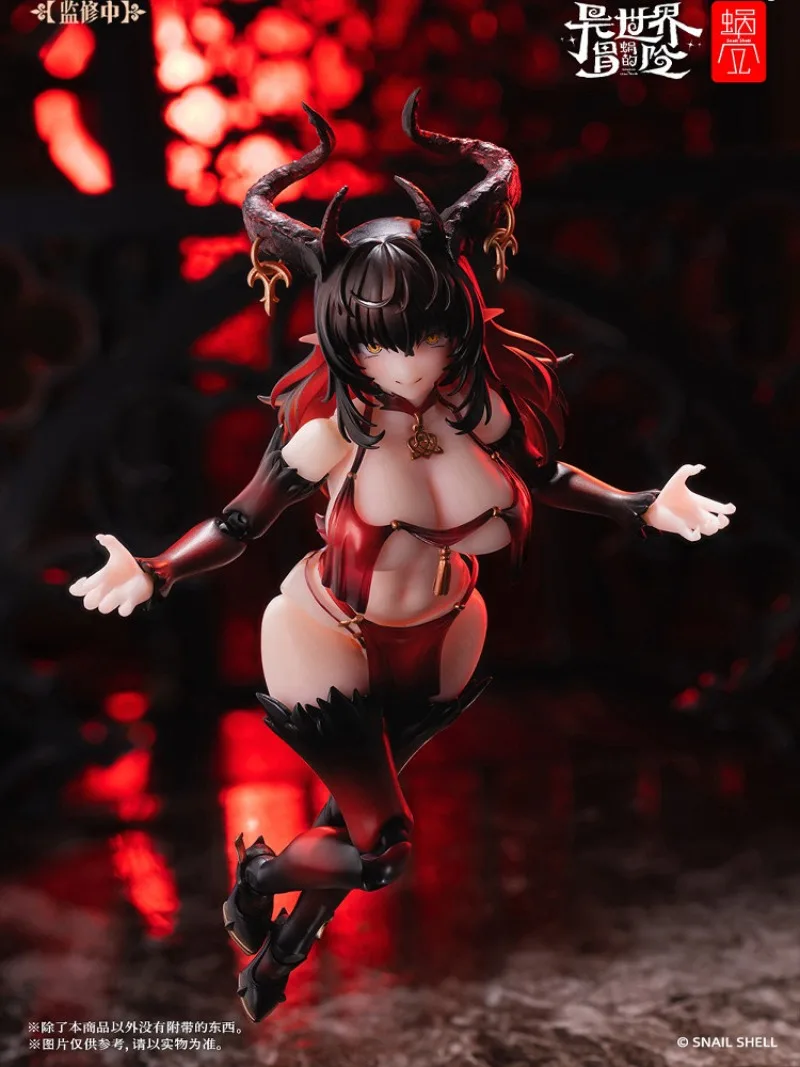 Фото НОВИНКА В НАЛИЧИИ 2026: Коллекционная фигурка Anime Snail Shell Succubus Lustia Second Phasc RPG-01SP, модель игрушки в масштабе 1/12 №4