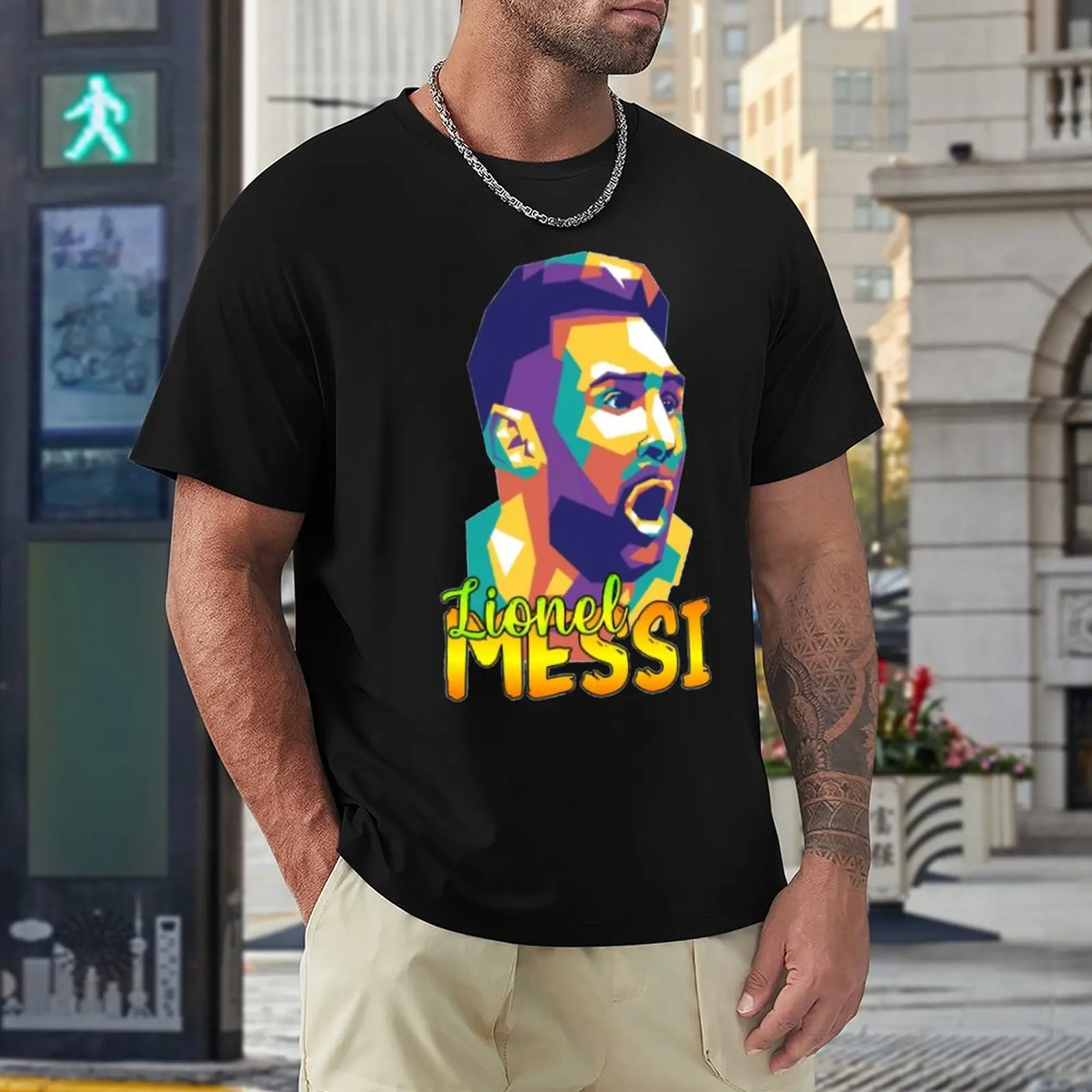 

Tshirt Argentina Lioneler And Messi (2) Football Team Move Graphic Title Home Eur Size High Grade
