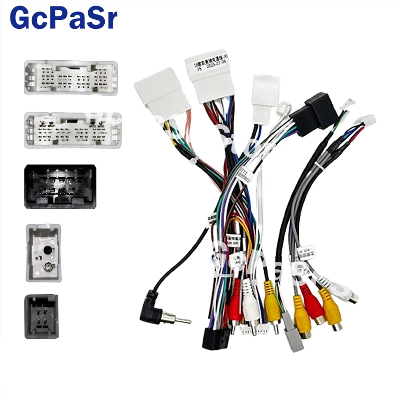 Автомобильный радиоприемник жгут проводов кабель-адаптер для Toyota Prado 150 2013/Camry