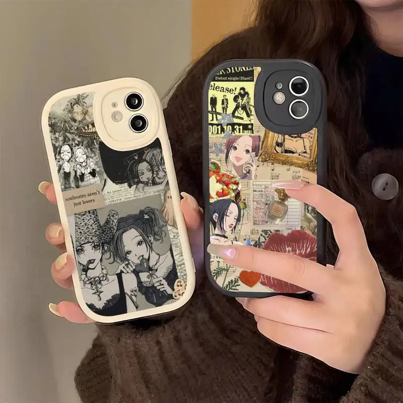 

Nana Osaki Anime Phone Case Hard Leather Phone Case For iPhone 14 13 12 Mini 11 14 Pro Max Xs X Xr 7 8 Plus