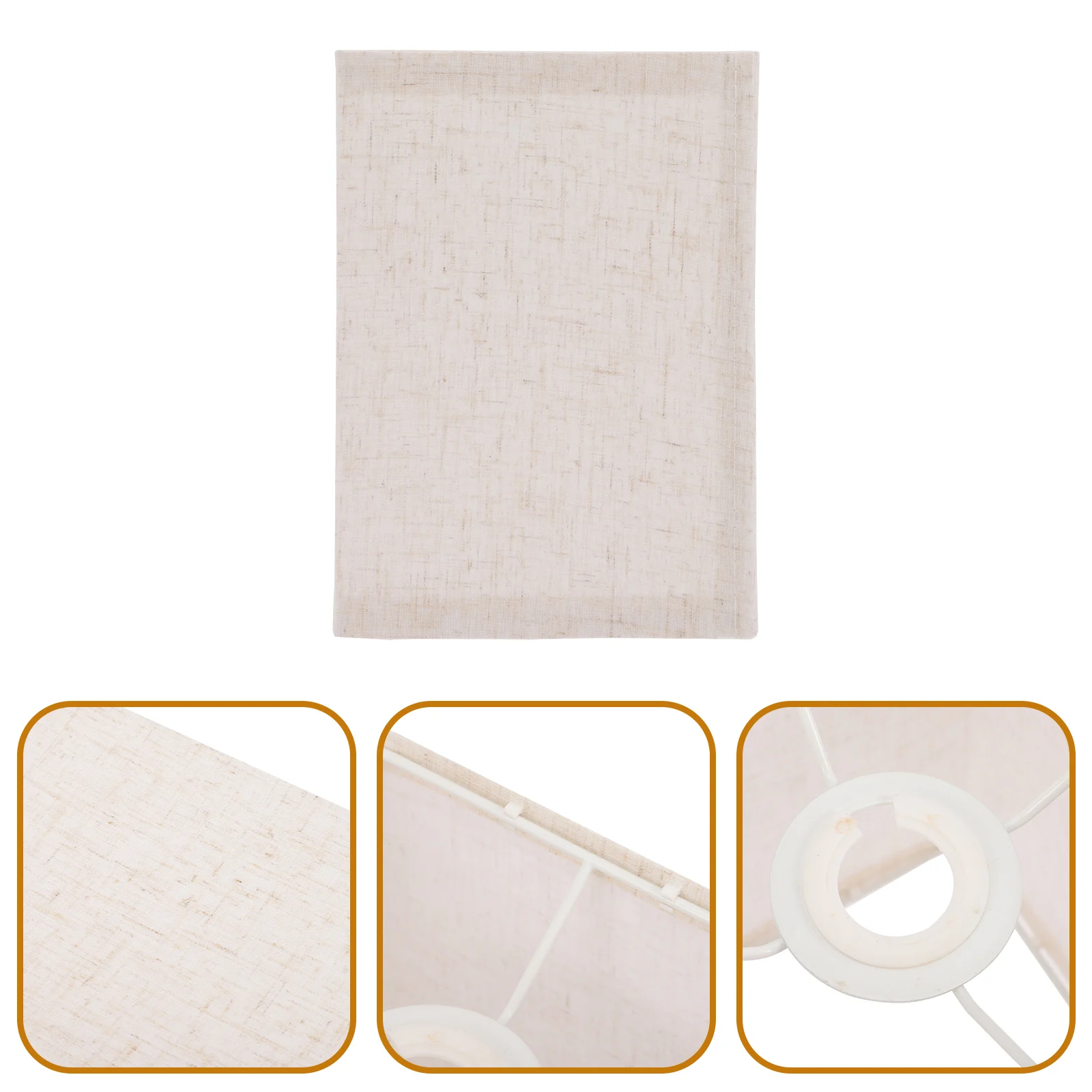 

Lampshade Detachable Cloth Cover Delicate Foldable Decor Accessory Decorative Supply