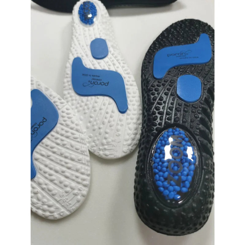  Youpin Air Cushion Sports Shock Absorption Men's Women's Breathable Sweat Absorbing Popcorn Insole Air Cushion Pu Soft