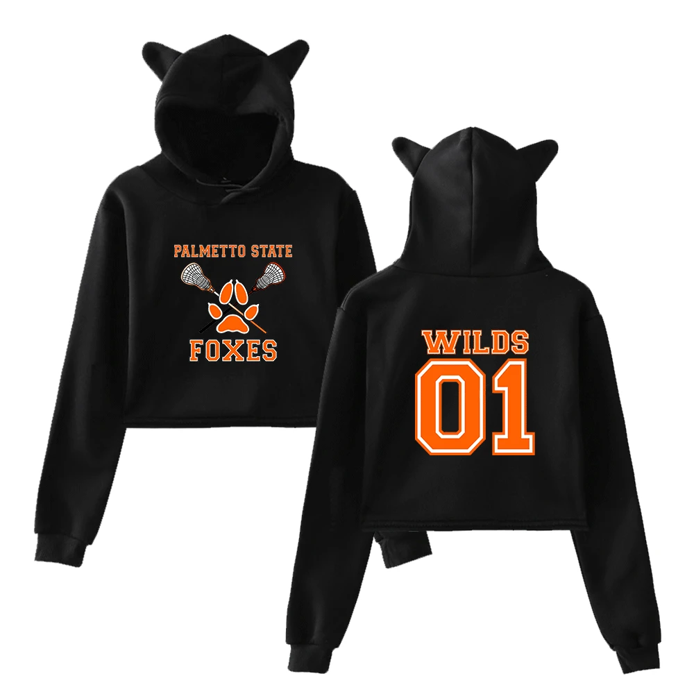 

Men Hoodie The Foxhole Court Palmetto State Foxes Hoodie Kawaii Crop Tops Cosplay Sweatshirt Fashion Short Hoodies Y2k 2D Women