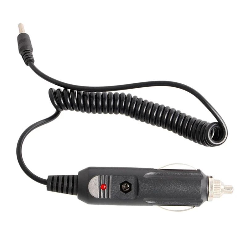 

12V Car Power Spring Adapter Cigarette Lighter 1.5M Cable 3.5mm .35mm