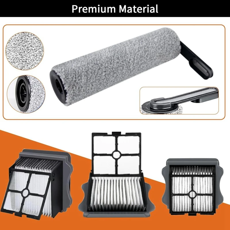 Щеточные ролики и фильтры HEPA для Tineco Floor ONE S5 Pro2 комплект запасных частей