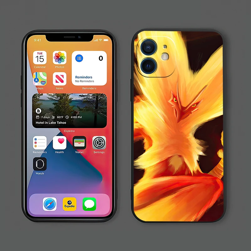 

Japan Anime Pokémon Funda Phone Case For iPhone 11 13 12 Pro Max 12 13 Mini X XR XS MAX SE 2020 7 8 6s Plus Celular Carcasa