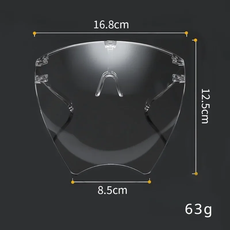 Прозрачная защитная маска CHFENGASQ для маникюра