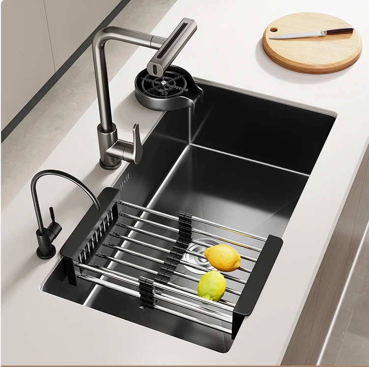 Раковина для мытья овощей Водопад из нержавеющей стали