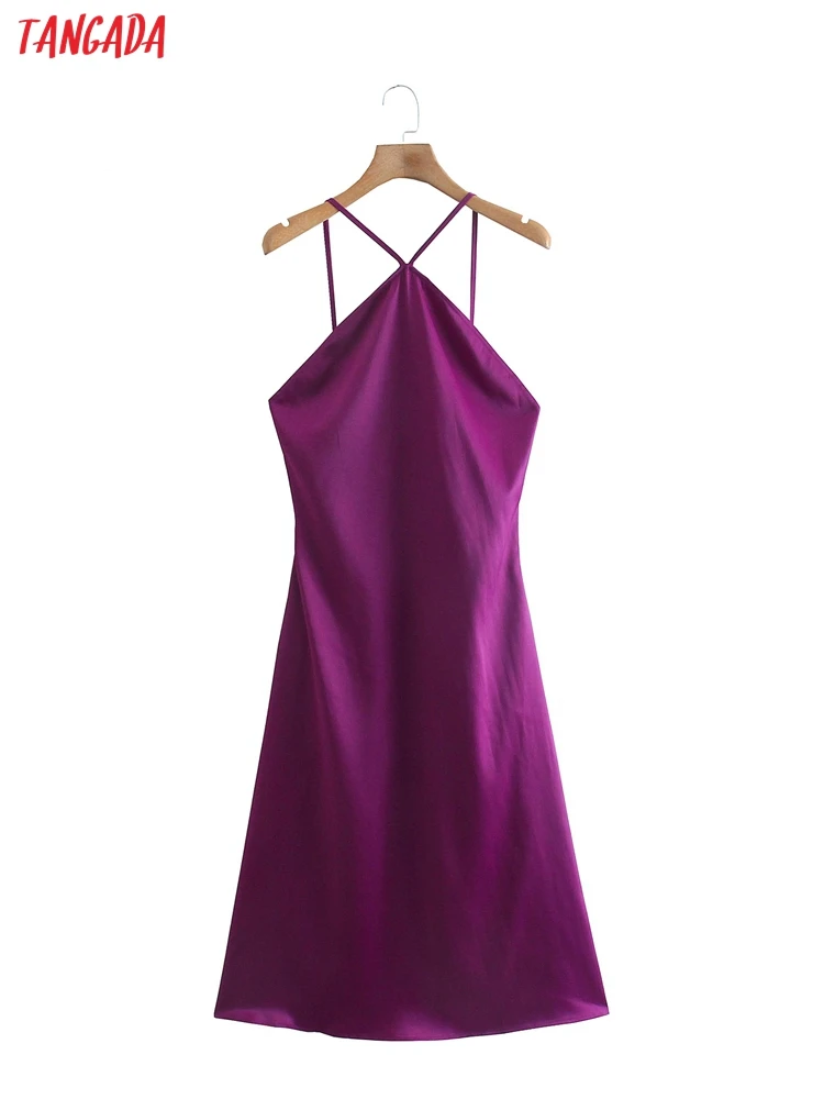 

Женское длинное платье с открытой спиной, на бретельках, без рукавов