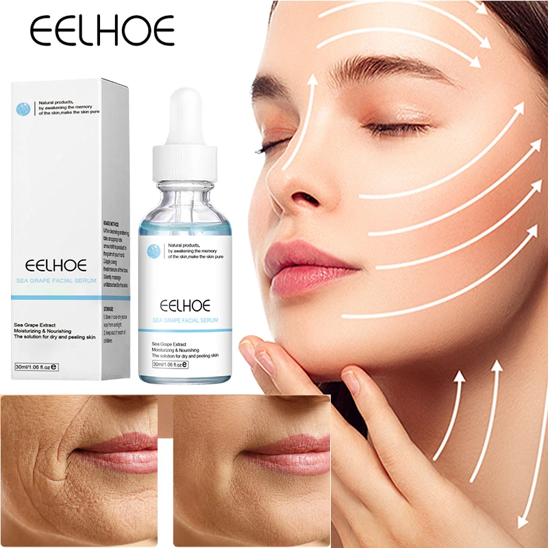 

Anti Wrinkle Face Serum Pore Shrink Fade FineLine Dark Spots Facial Skin Tightening Moisturizing Korean Skin Care Cosmetic 30ML